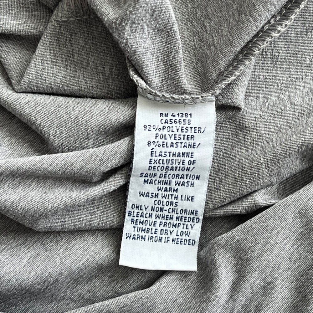 Polo Ralph Lauren Performance Mens XXL Gray Short Sleeve Stretch Polo Shirt - Picture 8 of 8